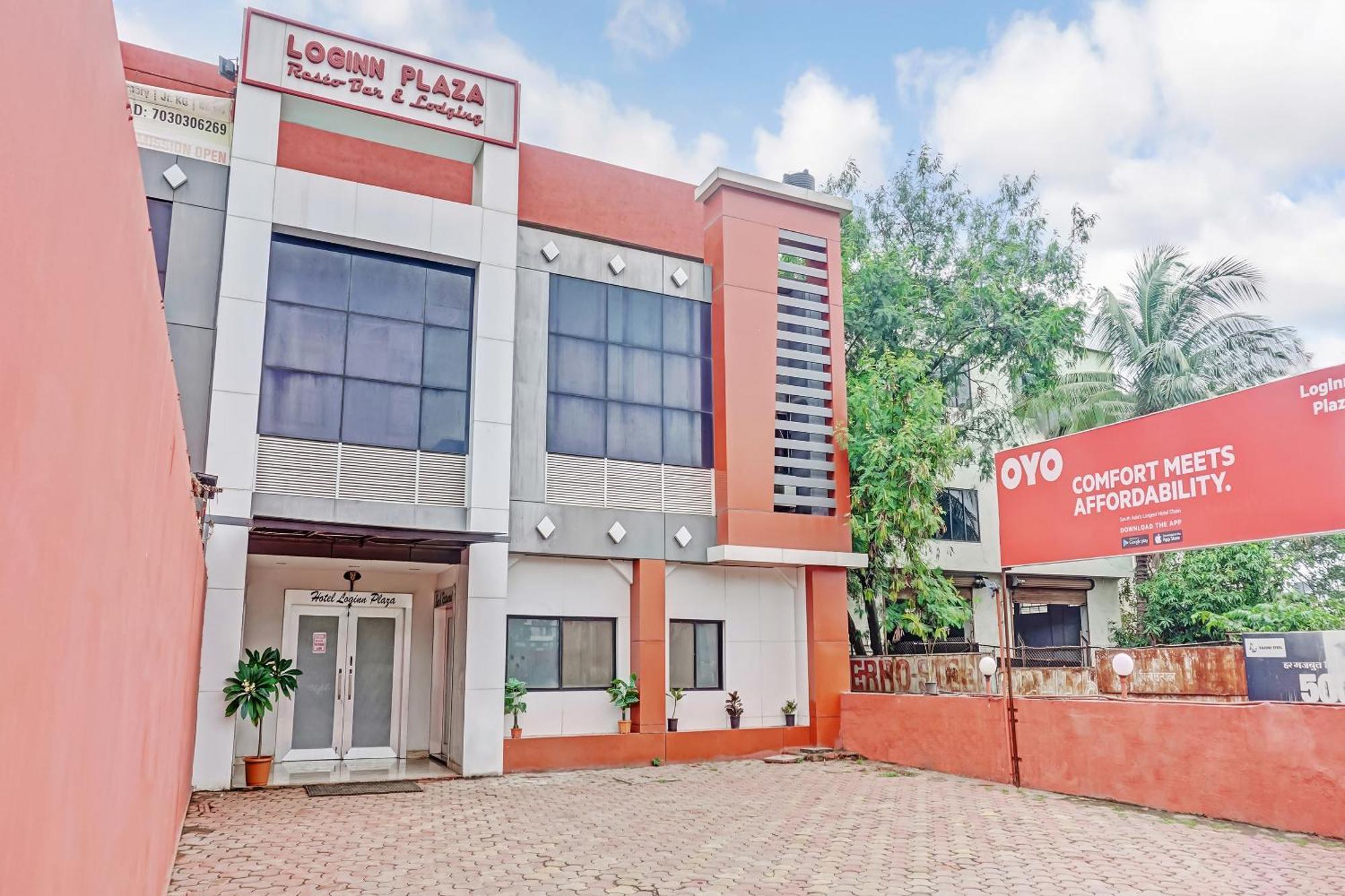 Hotel O Log Inn Plaza Near Eon It Park بونة المظهر الخارجي الصورة